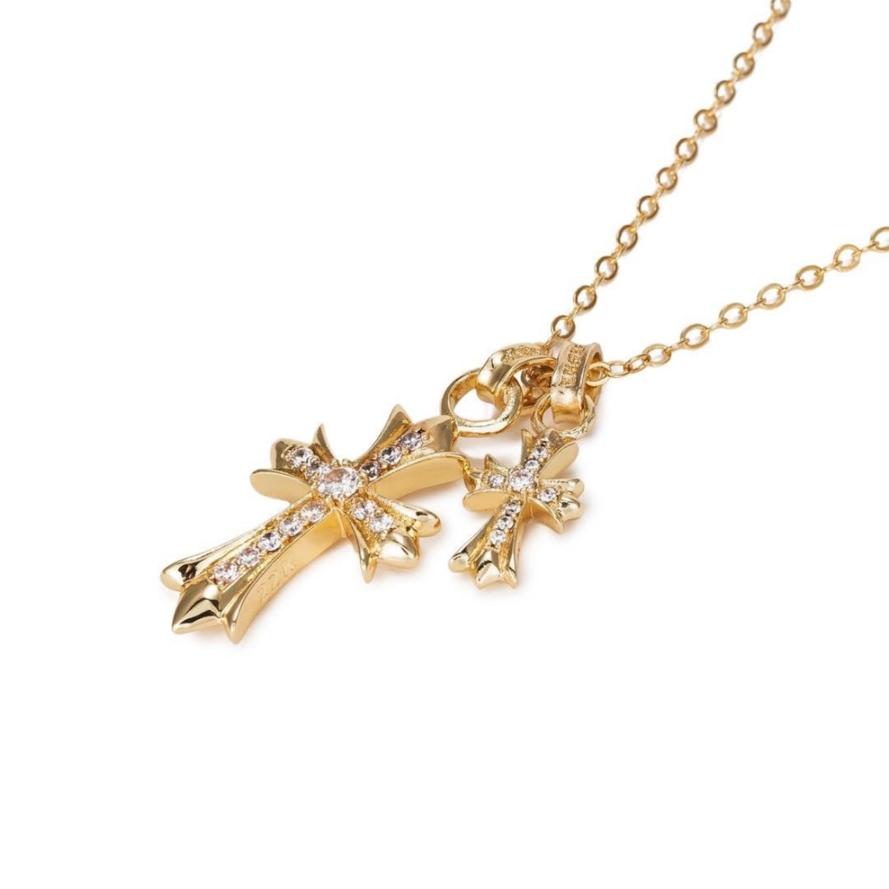CROSS NECKLACE GOLD