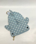 ジンベエザメ　パスケース｜とりさん工房ーかわいいハンドメイドポーチ