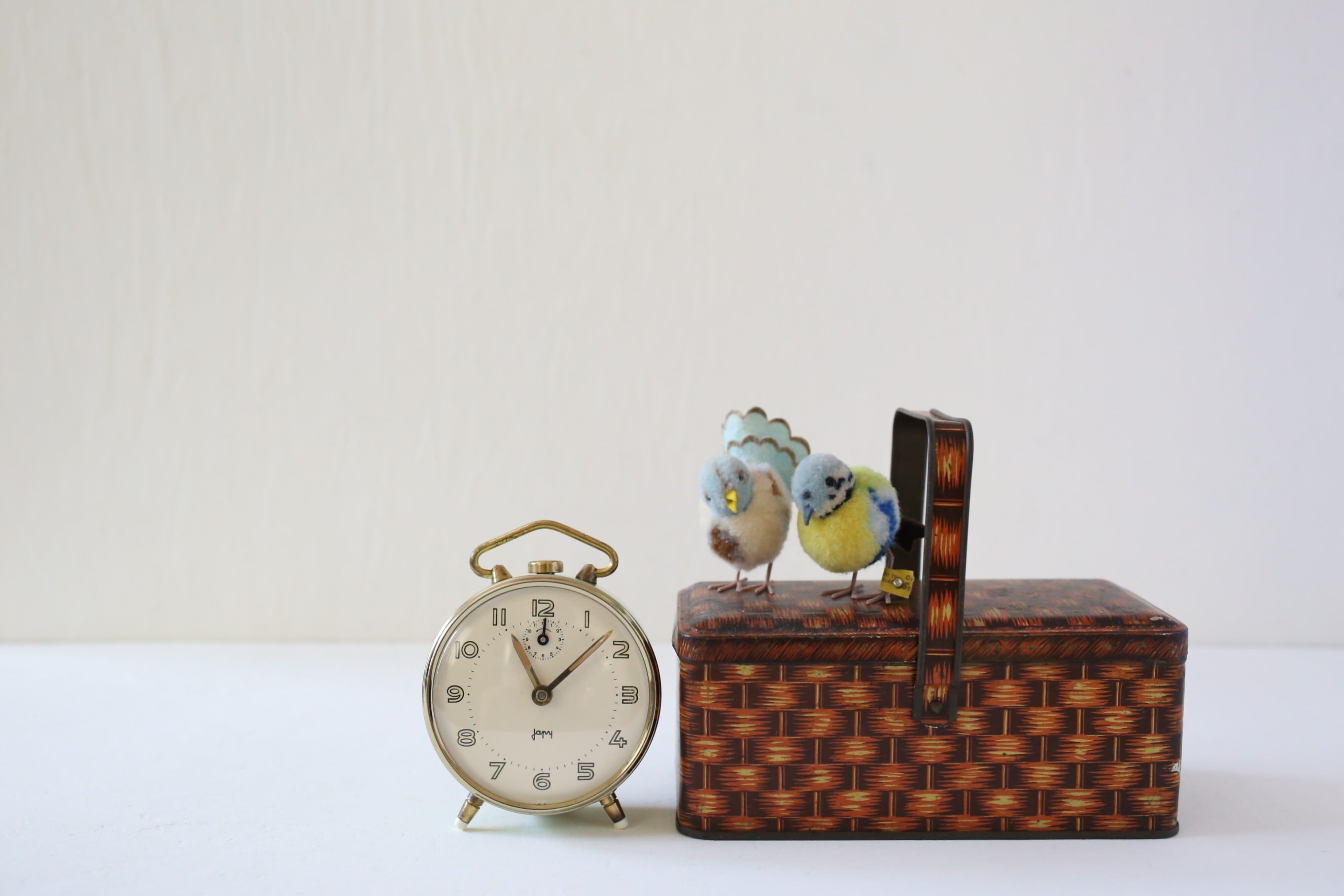 フランス アンティーク ヴィンテージ JAPY 目覚まし時計 ミント