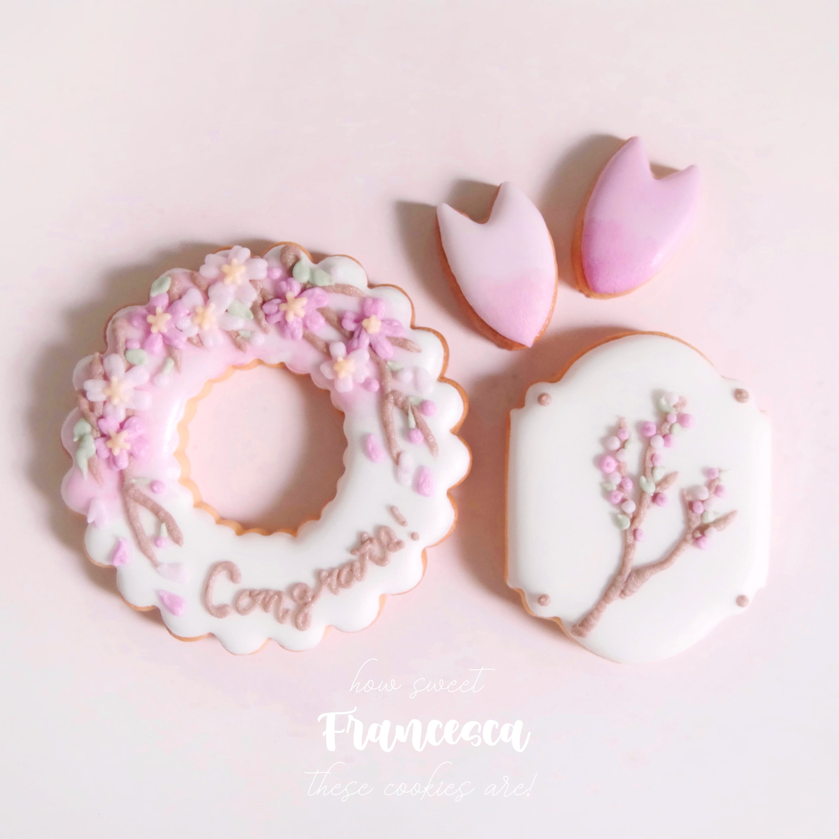 セミオーダーアイシングクッキー | Francesca von Sweets