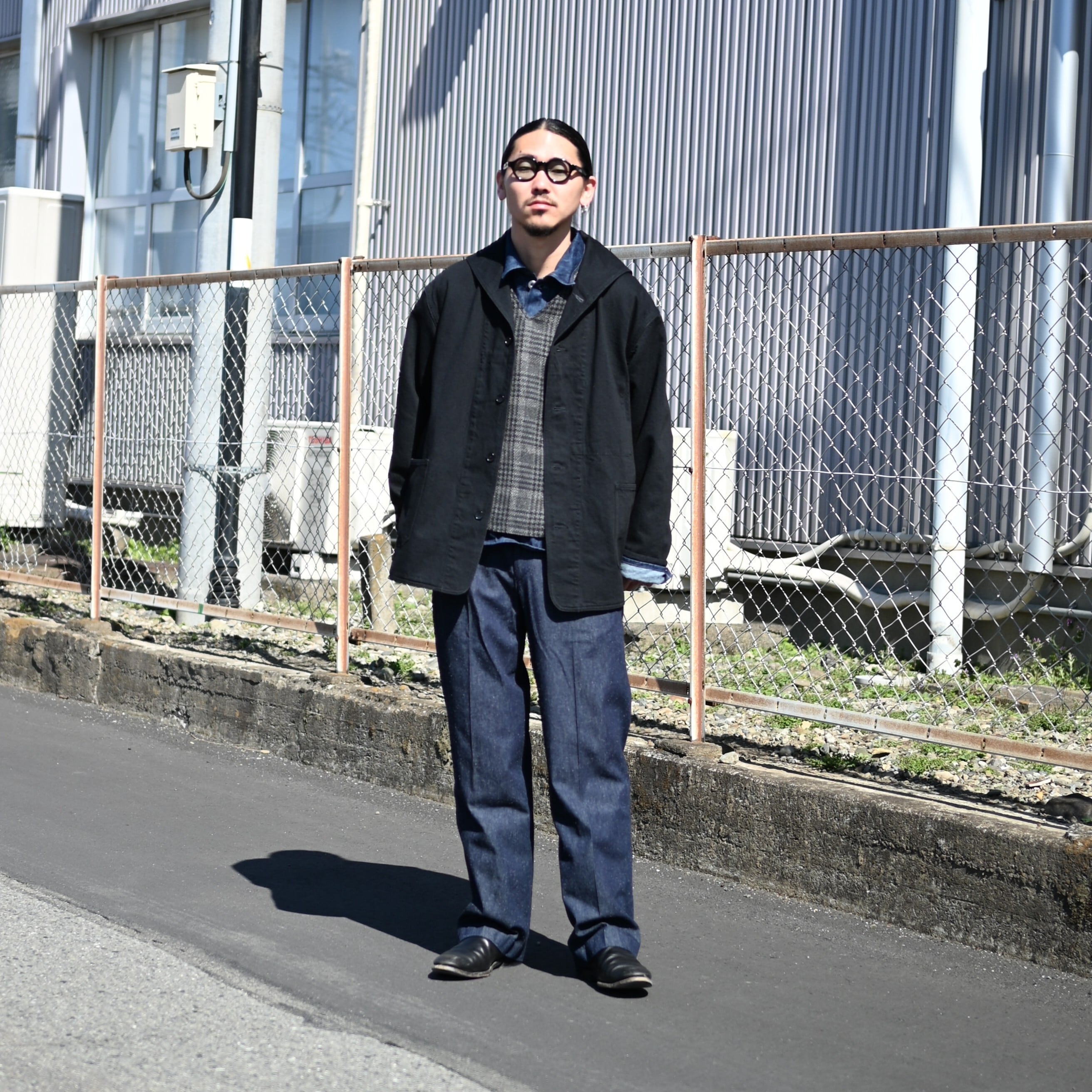 OLD JOE / BUTTON FRONT SAILOR JACKET | GANKO