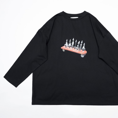 【michirico】【26AW】【05】【adult F,big F】Skateboard T