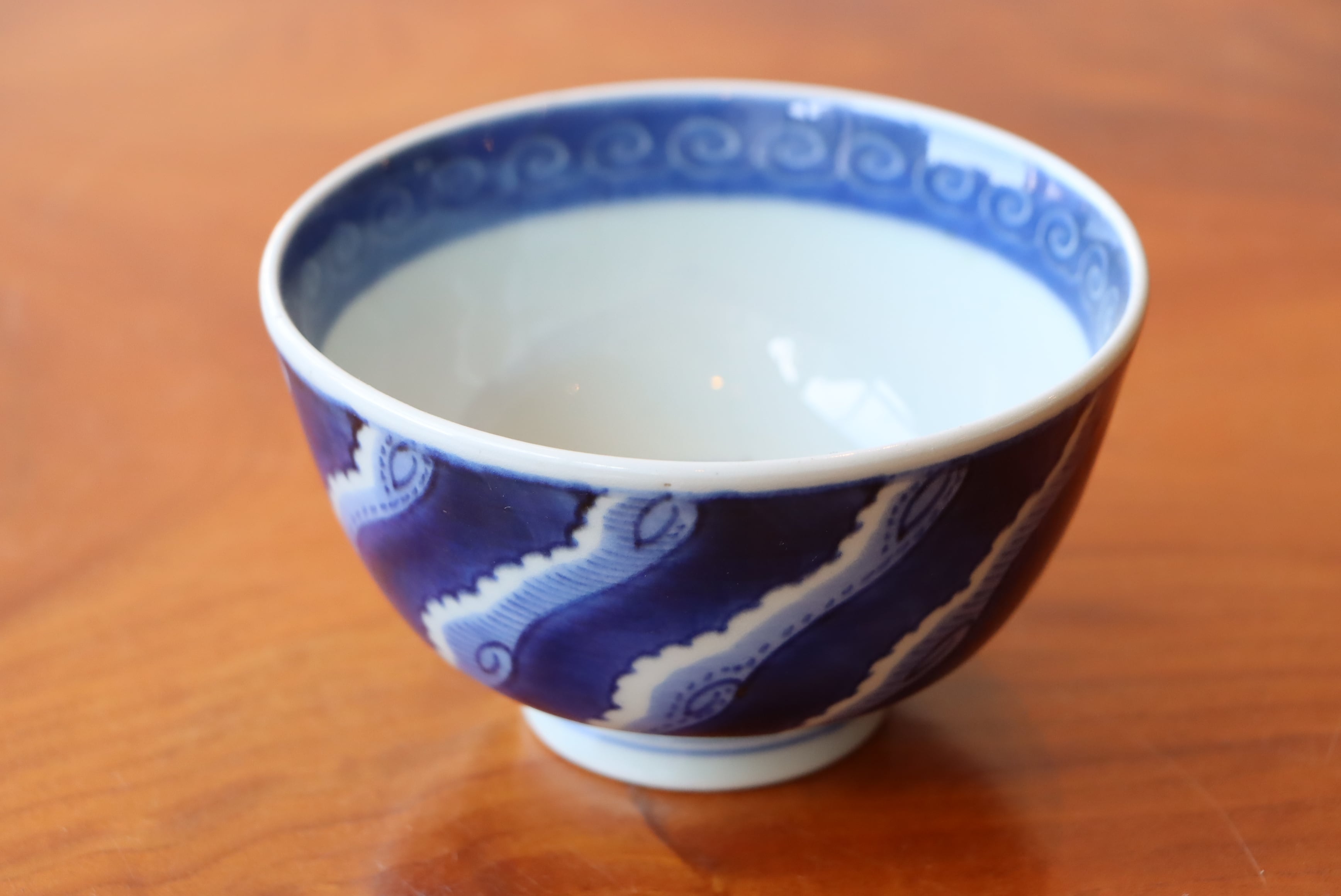 蓋茶碗 伊万里焼 染付 | (有)新原美術