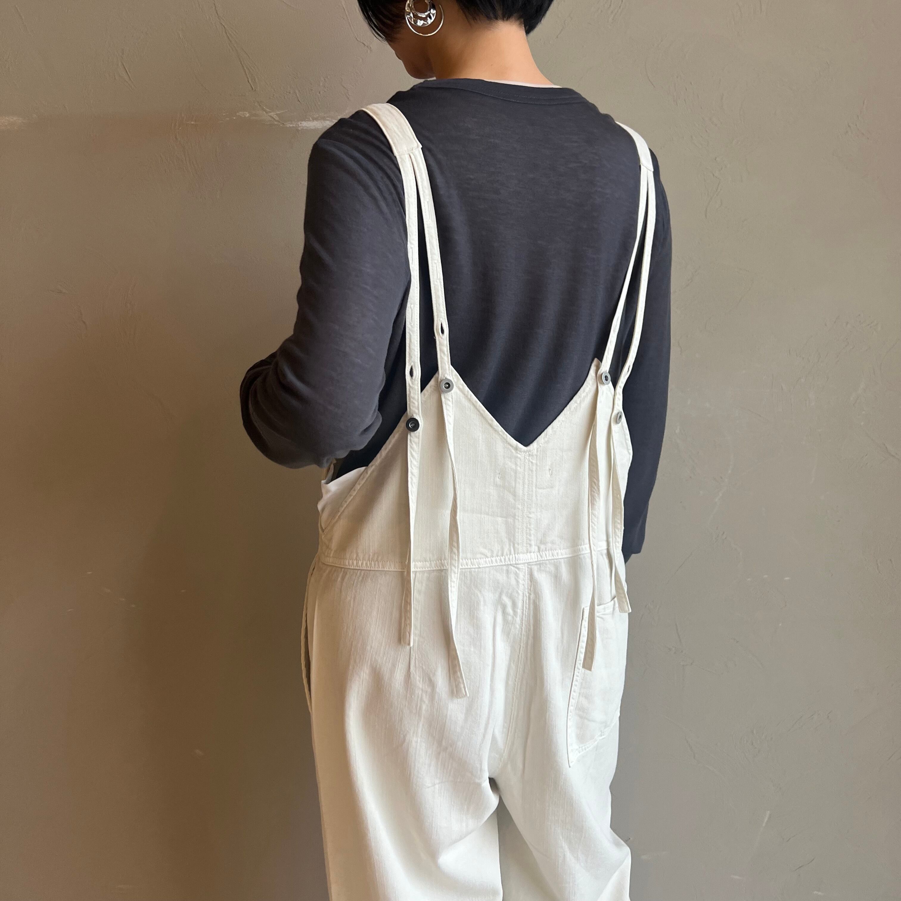 【ANTGAUGE】ルーズストレートサロペット