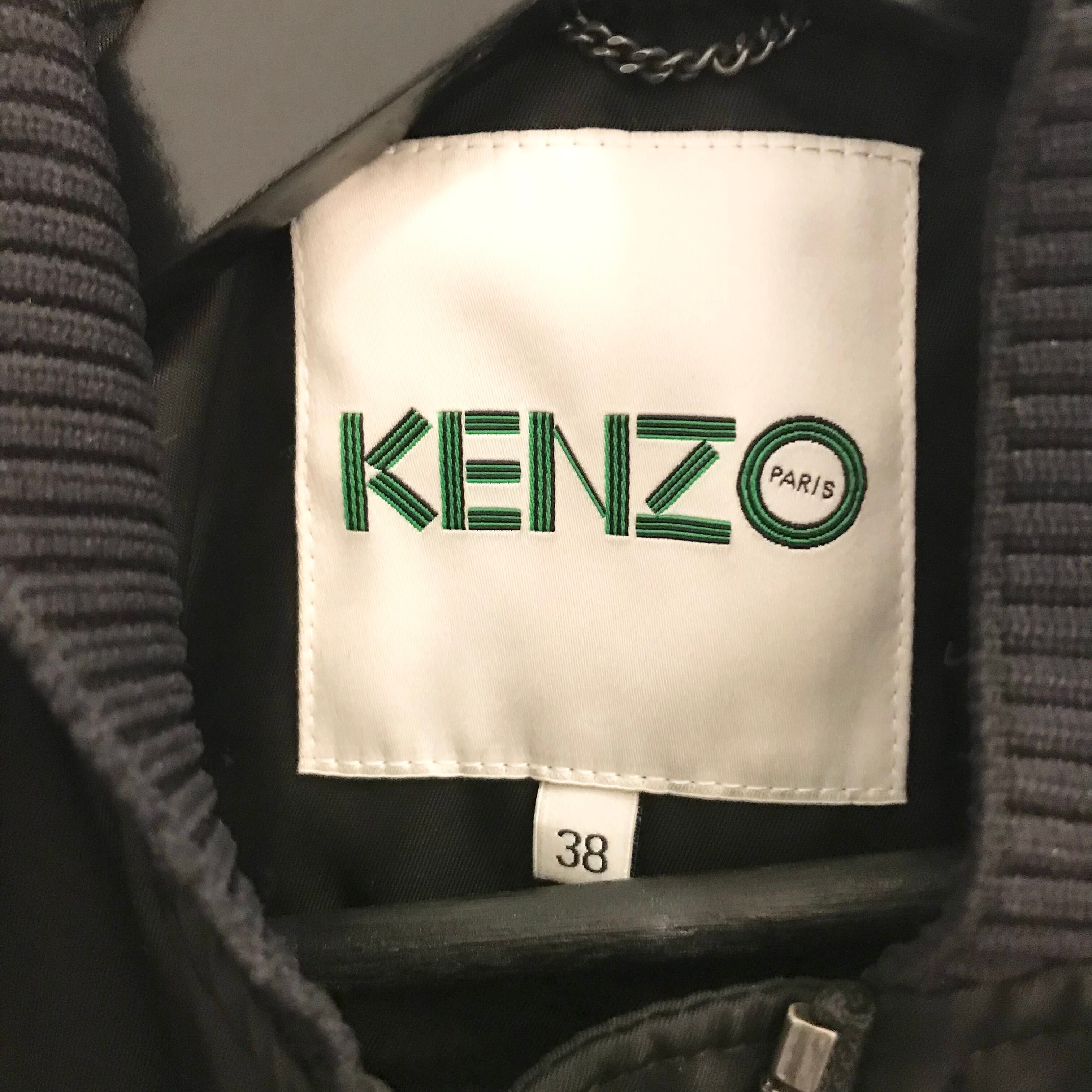 KENZO/outer/MA‐1/black/ケンゾー/アウター/ロング丈/サイズ38 | ＵＴＡ５