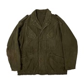 60s オランダ軍 MIRITALY ミリタリージャケット フィールドジャケット M~L程度 /カーキ/ARMY EURO vintage ビンテージ