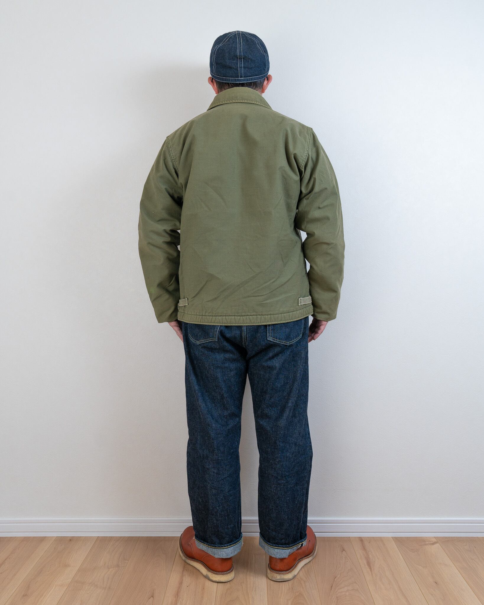 LARGE】U.S.Navy A-2 Deck Jacket 