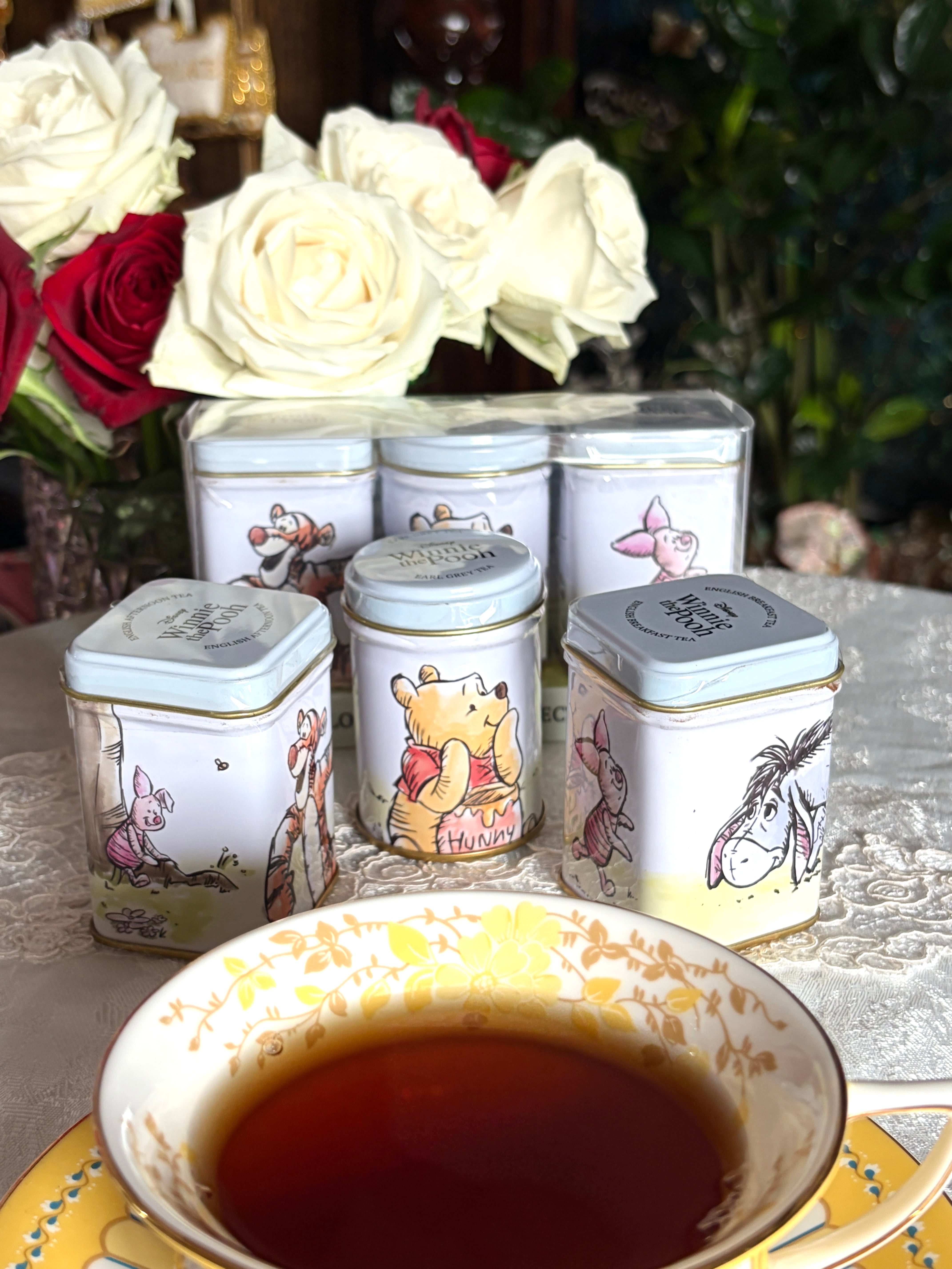 ◆新入荷◆クラッシックプー◆ミニ缶3種◆くまのプーさん◆New English Teas◆イギリス◆