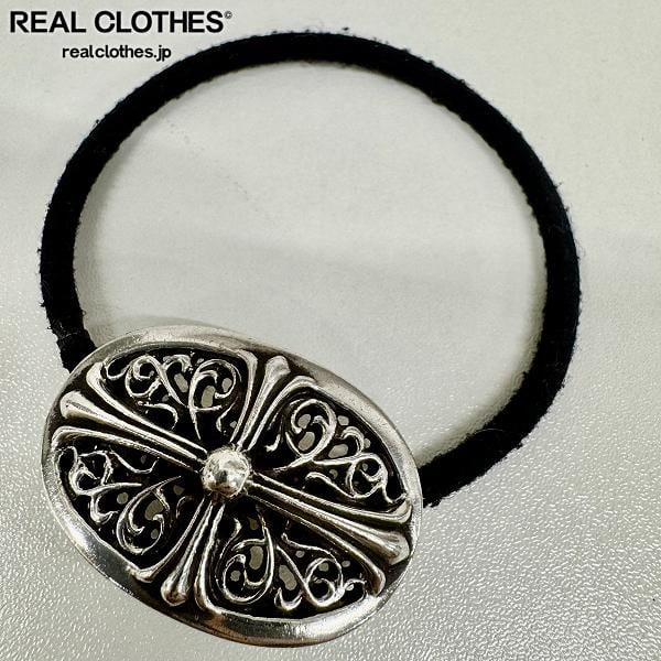 CHROME HEARTS/クロムハーツ タイニー オーバルクロス コンチョ 