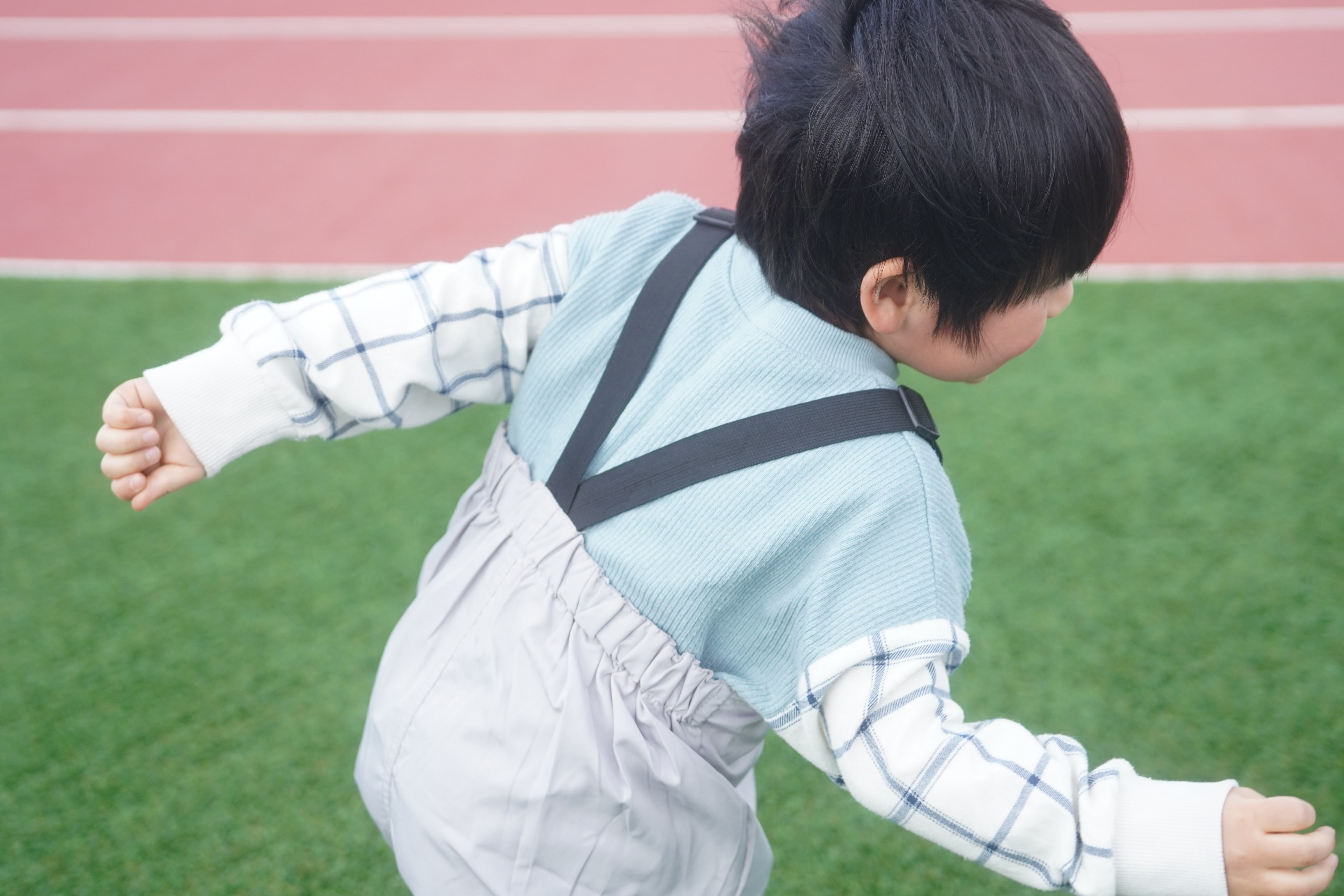 poteco様クーポン待ち専用です。 poteco._baby PLAYWEAR Overall ＆Purse (Color: Beige) 0歳～5歳まで