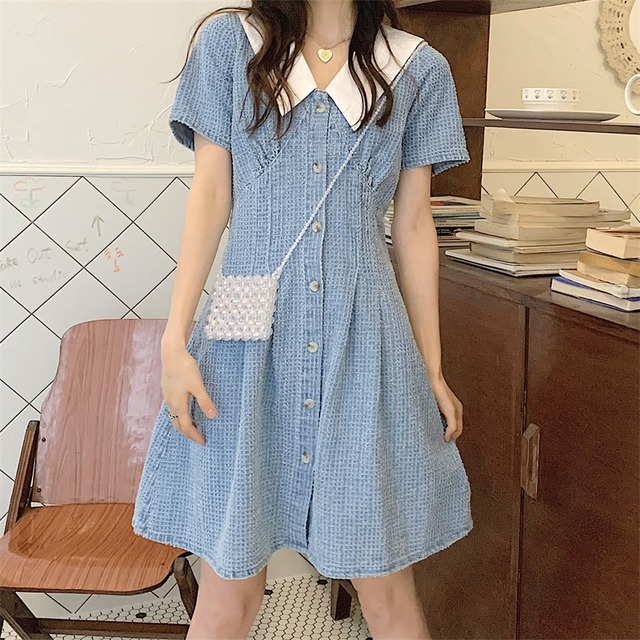 ドレス 薄手サマーカラースカート 夏物 1号婦人90805760677