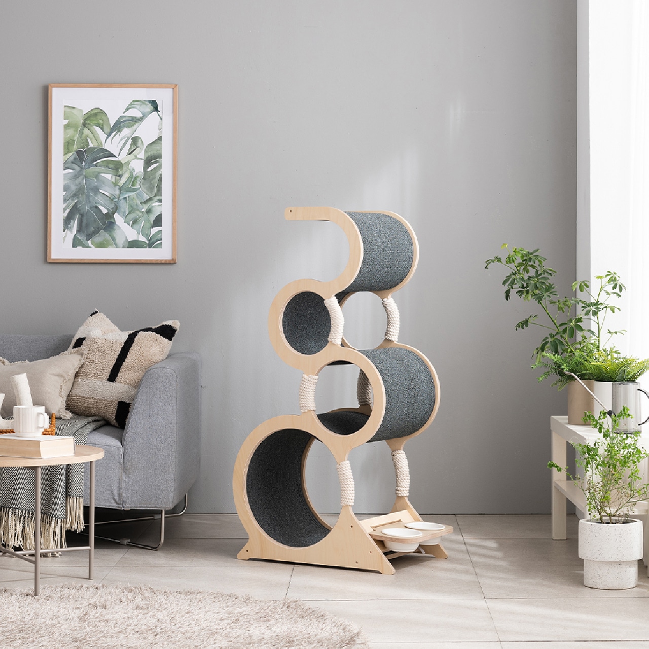 necocia キャットタワー S-CAT　