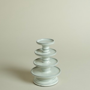 rpm /  四段杯 白妙〈陶器 / 食器 / お皿 / コンポート / オブジェ / アクセサリー 〉
