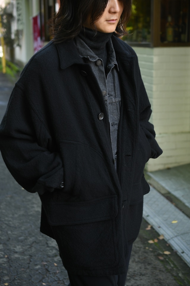 HERILL / Rigidwool American Classic Field coat (Black)