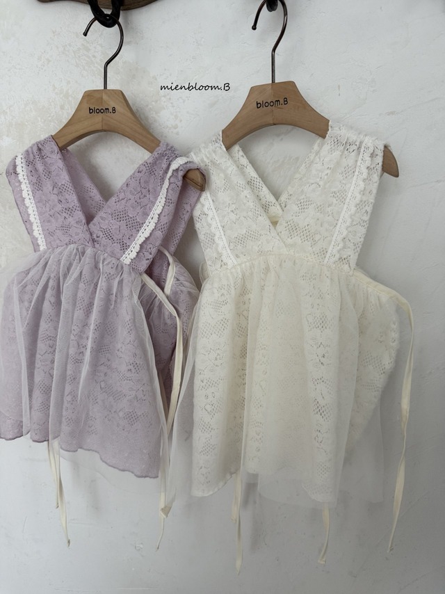 予約 BABY - Fleece Princess One Piece [ mienbloom.B ]