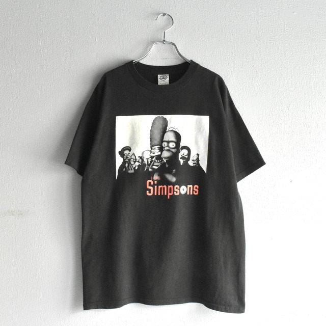 “The Simpsons”『Sopranos』 Front Printed Anime T-shirt s/s