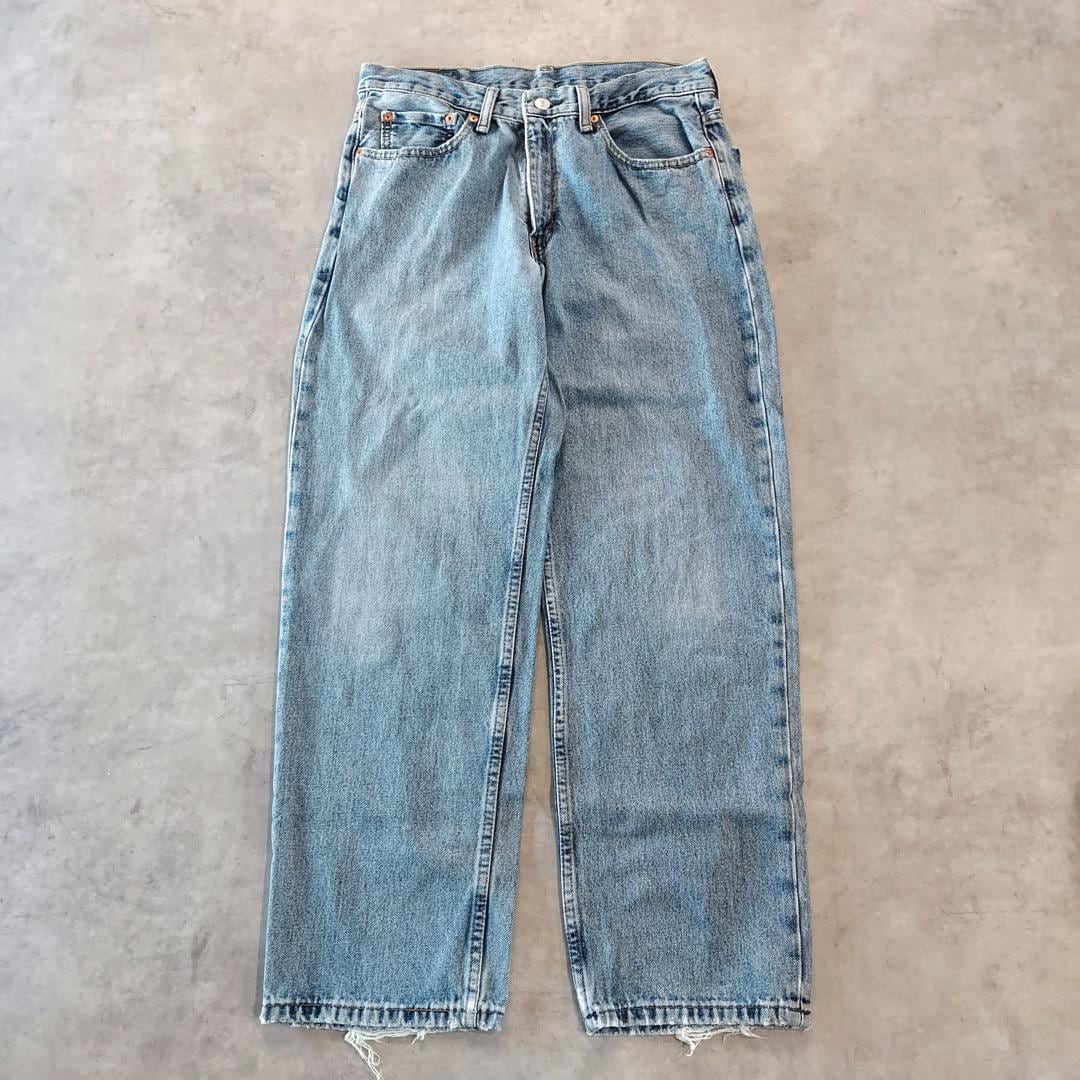 リーバイス550 W34 ブラックデニム 黒 ボトム パンツ 古着 14283