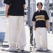 \SALE/◆ワンポイント刺繍 ワイド バルーンパンツ◆ng-90222