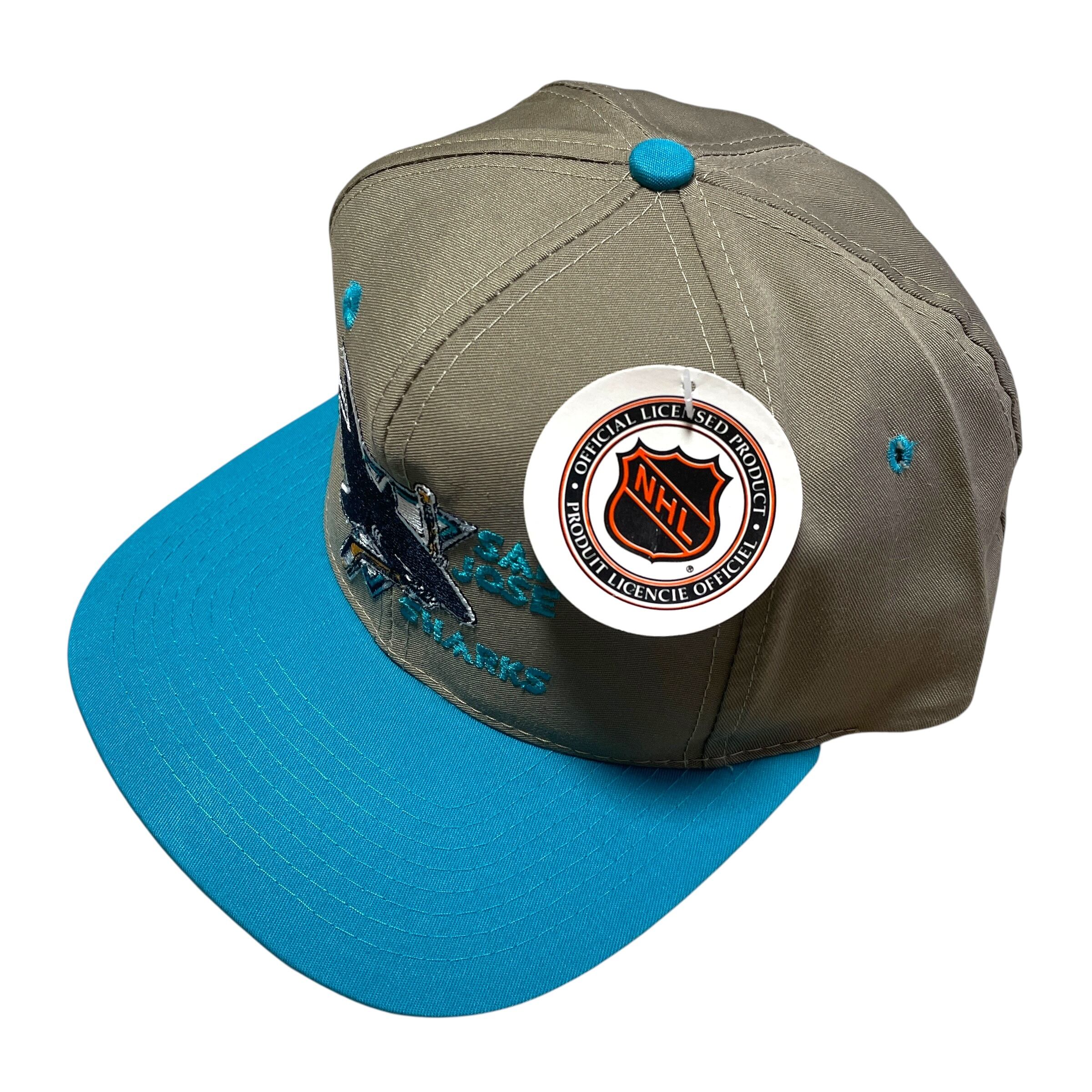 【ランクS】90s NHL SANJOSE SHARKS SNAP BACK CAP