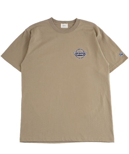 VINTAGE GRAPHIC FLOCKY PRINT T-shirt［REC592］