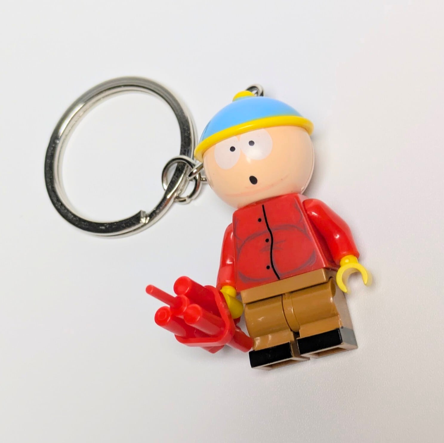 【ブロックフィギュアキーホルダー】 South Park ( サウスパーク ) 〚アメリカン雑貨 アメトイ〛