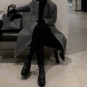 ヘリンボーンチェスターコート　MT0080008