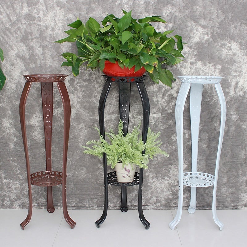 透かし彫り花瓶スタンド フラワースタンド 透かし彫り デザイン プランタースタンド おしゃれ