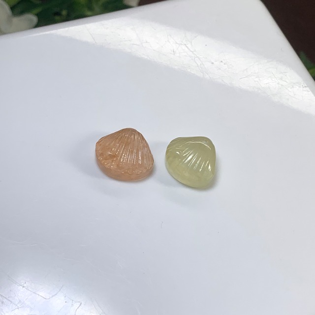 No7.限定1セット☆カラフルベリル貝殻・穴有り