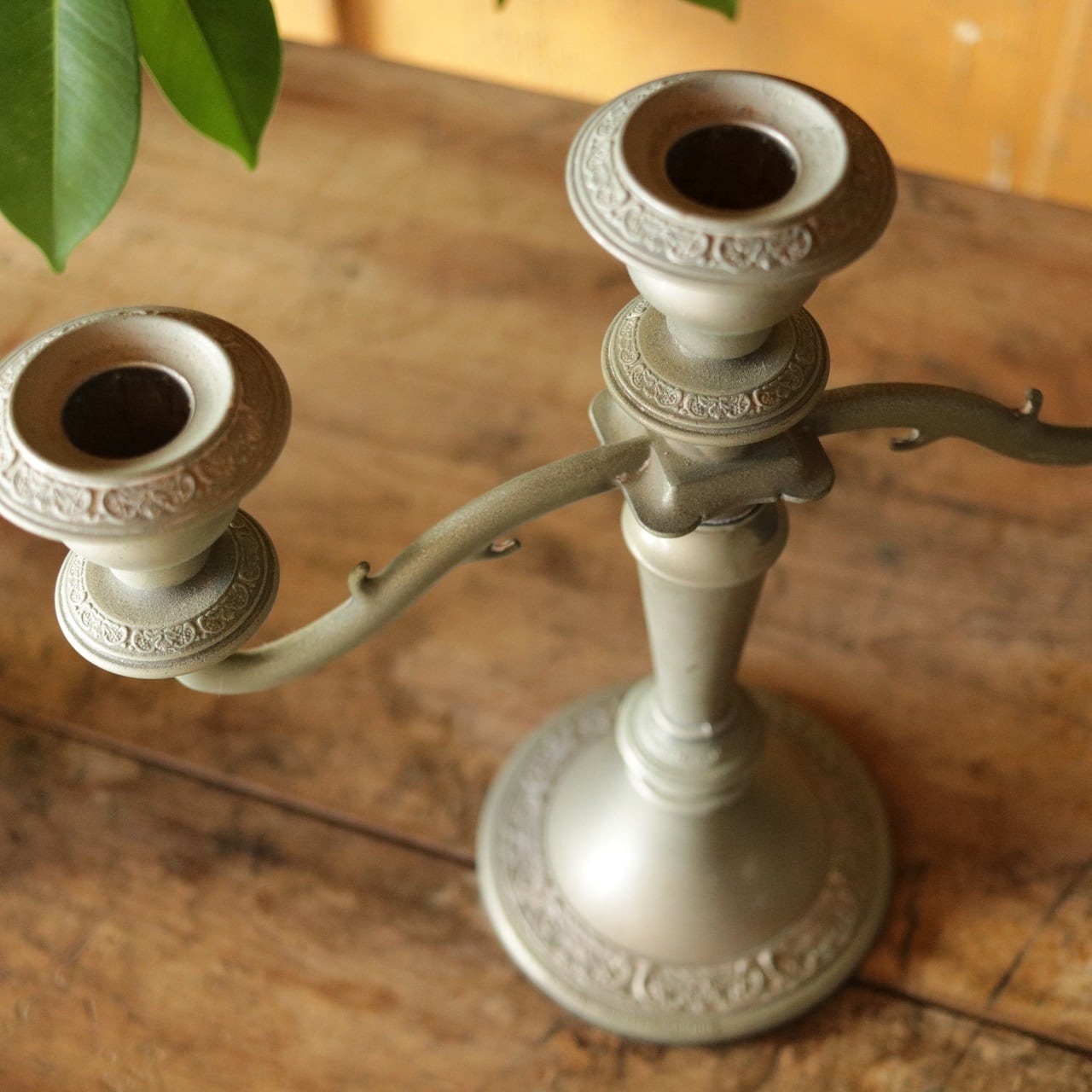アンティーク イギリス 燭台 キャンドルスタンド | 直香園芸