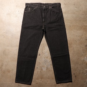 極美品 40×30 Levi’s 505 先染め USA ブラックデニムパンツ