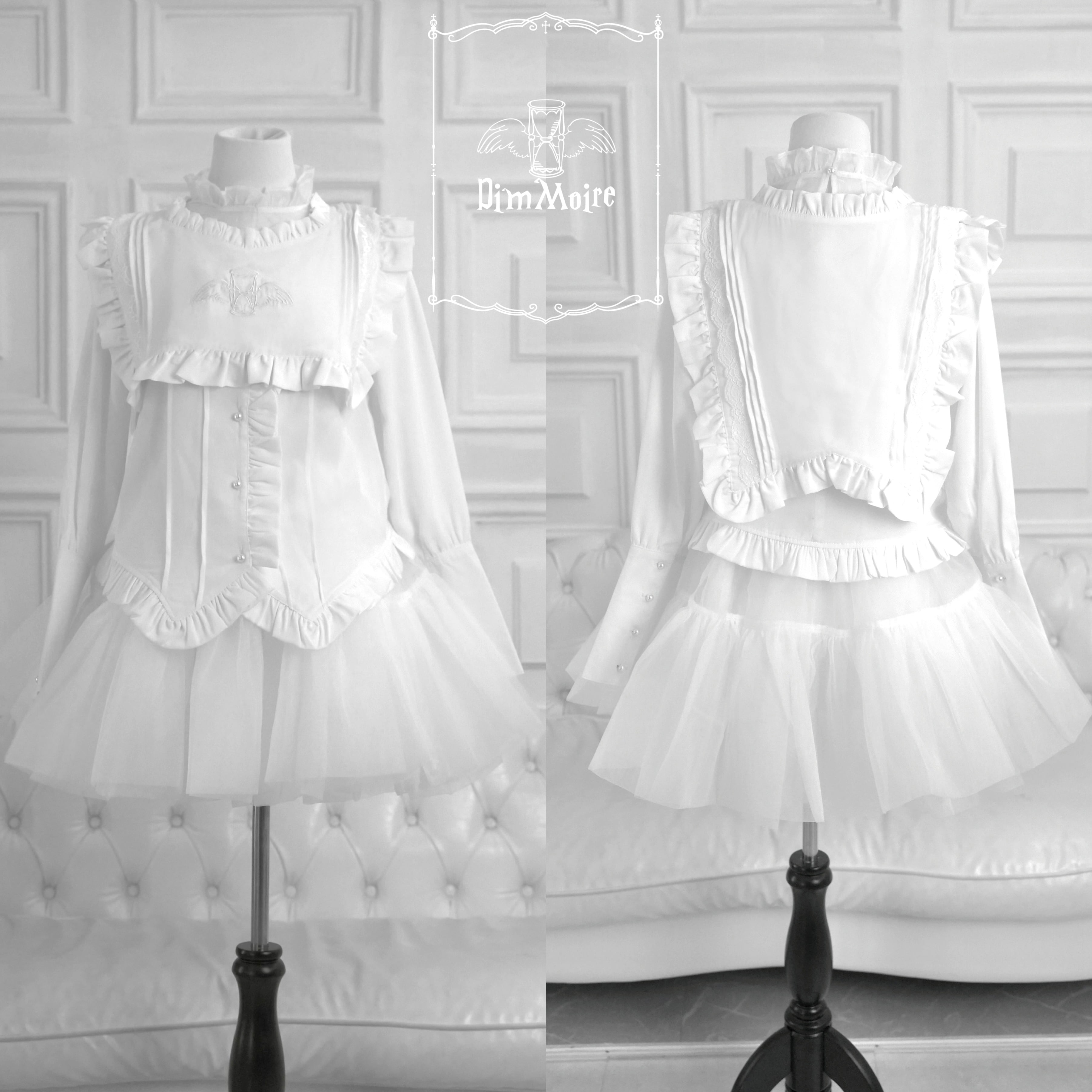 DimMoire ブラウス スカート セット White 