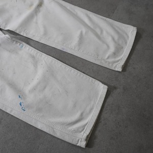 Dickies Sherwin-Williams white painter pants W36L30相当 古着