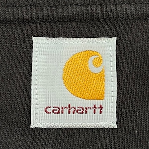 【Carhartt】ポケットTシャツ ポケT  LOOSE FIT Cロゴ LARGE 半袖 黒 カーハート US古着