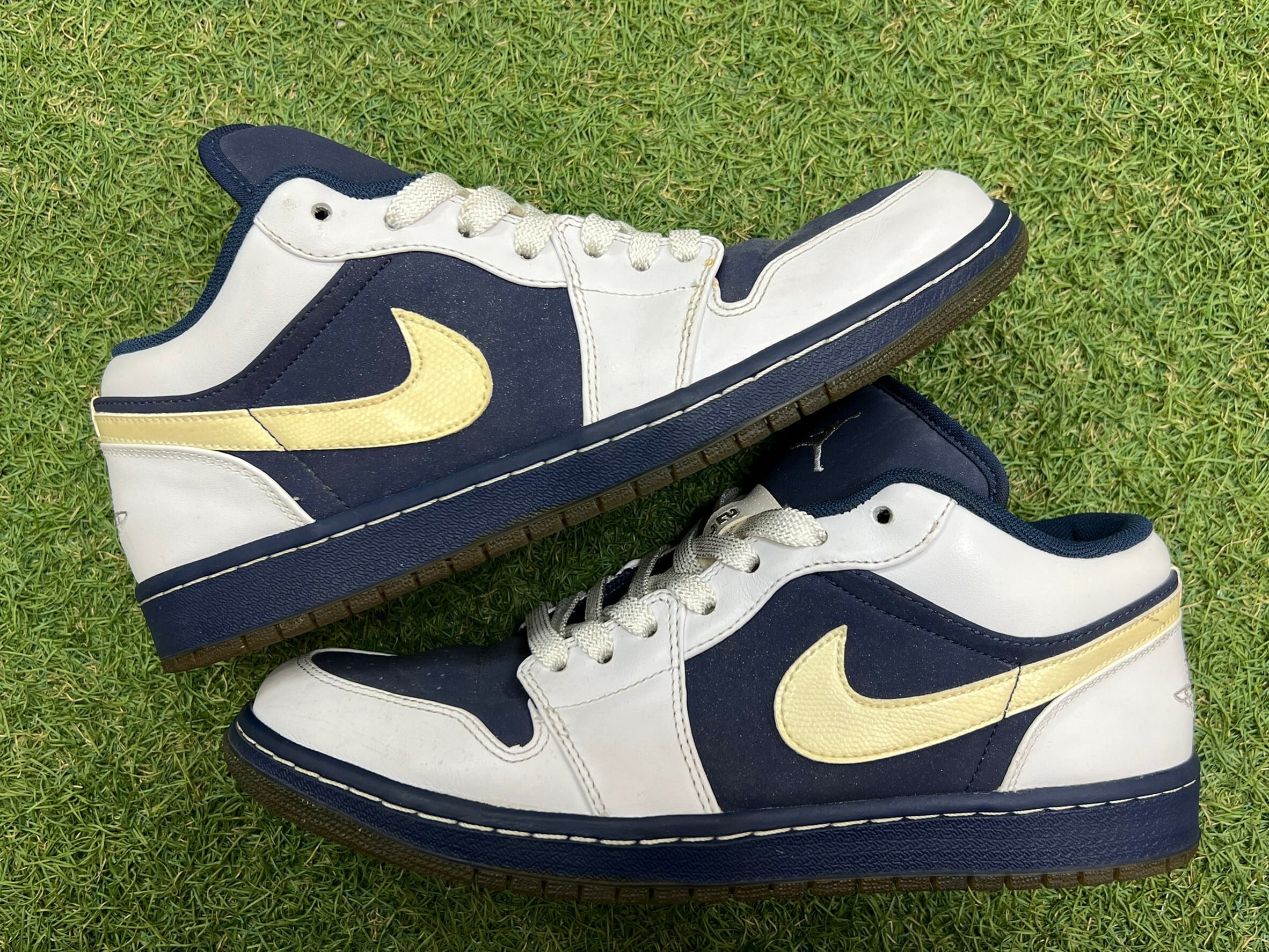 NIKE AIR JORDAN 1 PHAT LOW PLATINUM 338145-107 28.5cm 086064 