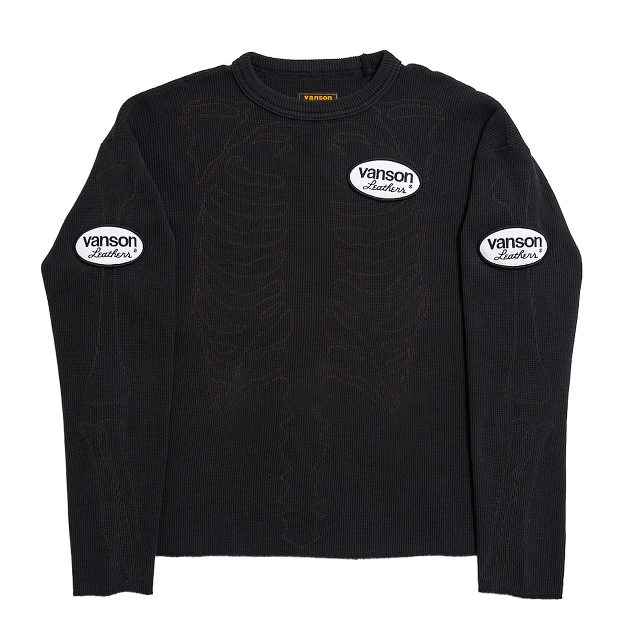 FAKE AS FLOWERS × VANSON / Thermal Bone L/S Shirts