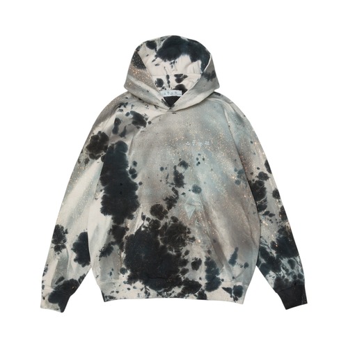 【BAL】LOGO TIE DYE HOODIE SWEAT by YUKIDYE(GRAY)〈国内送料無料〉