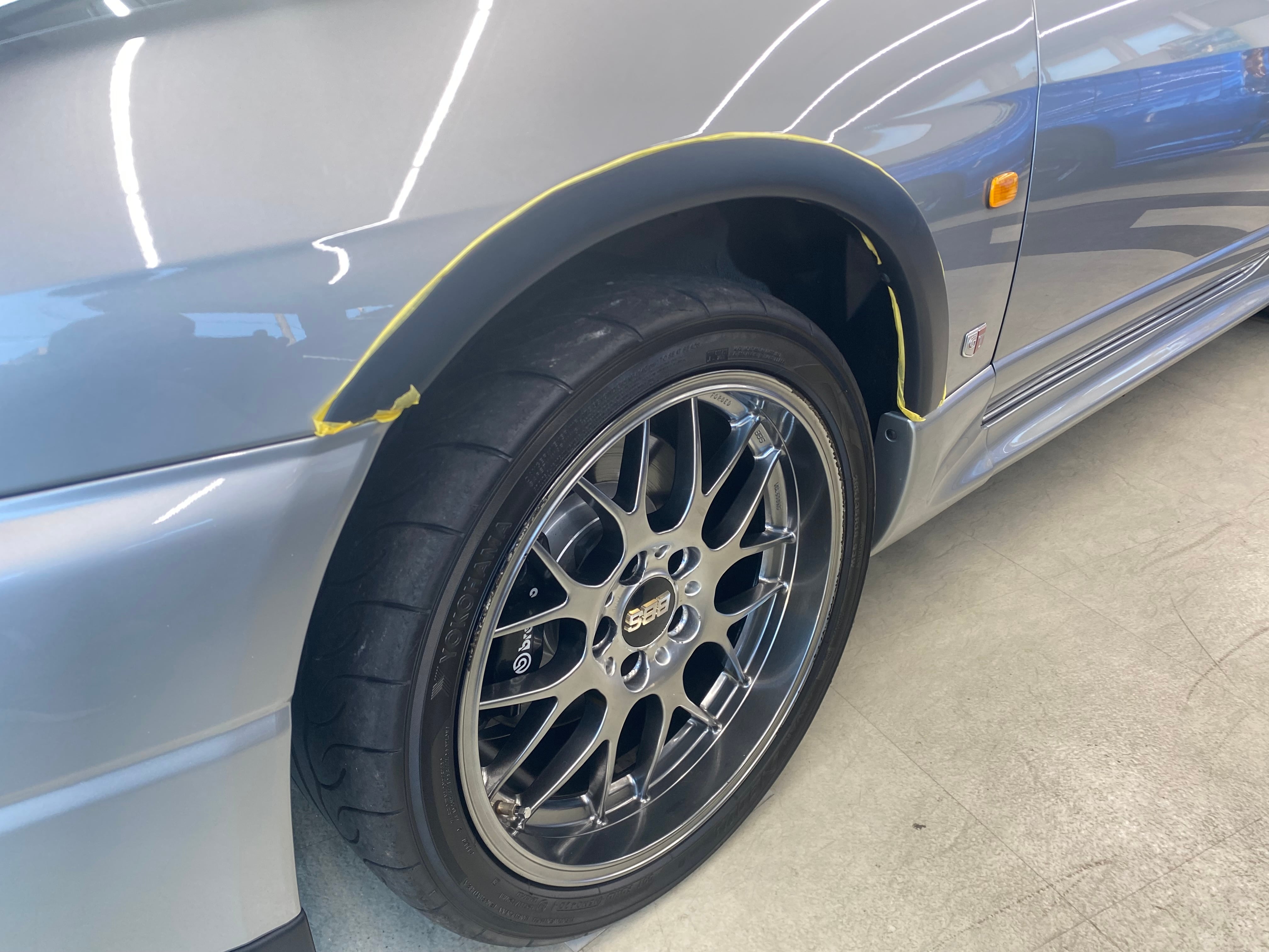 日産 スカイライン ECR33 , BCNR33 GT-R  左　フェンダー スカイライン GT-R BCNR33 エアロフェンダー : エアロ.カスタム