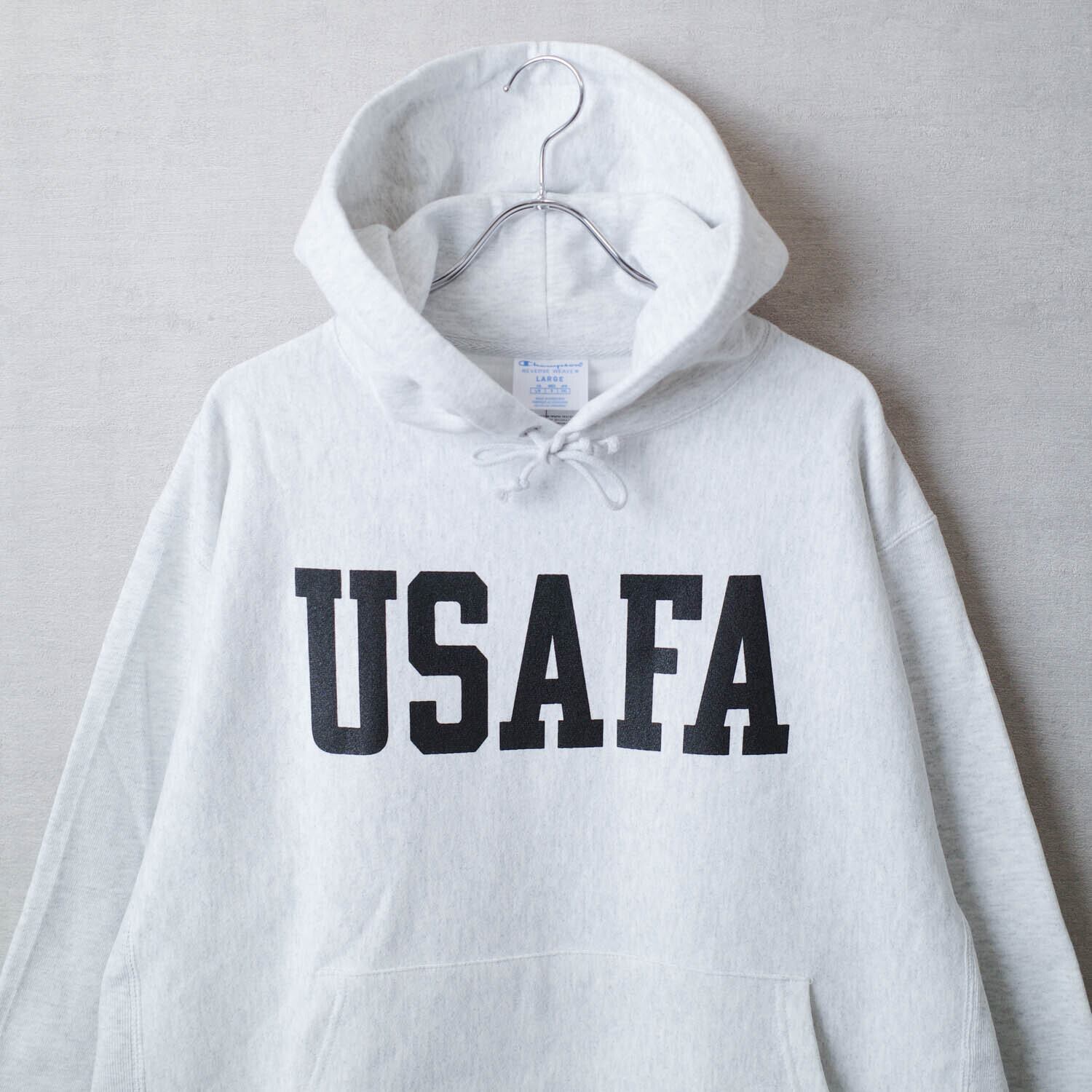 [NEW] CHAMPION USAFA REVERSE WEAVE HOODIE (ASH GRAY)