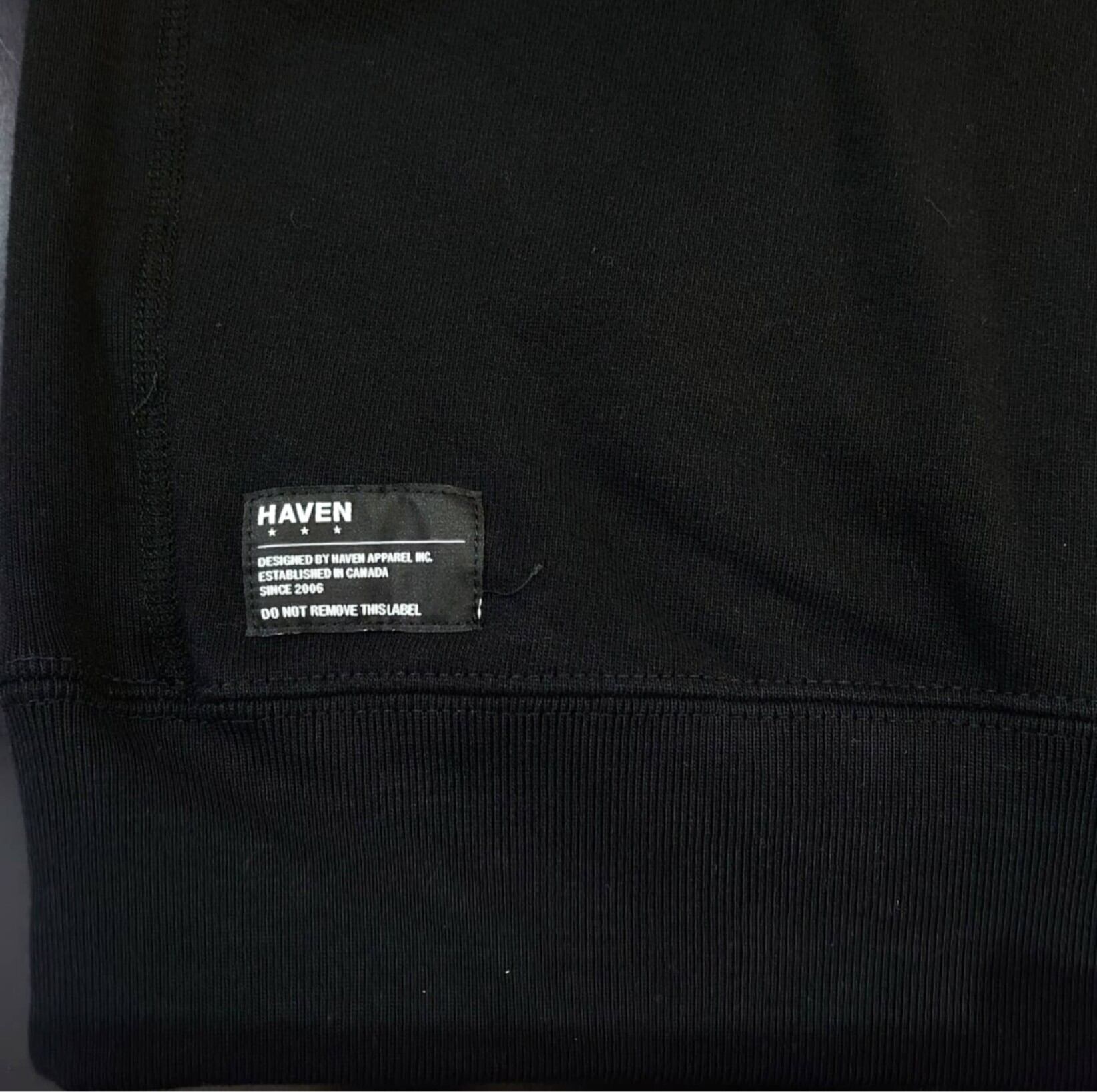 HAVEN ヘブン / STACKED PULLOVER HOODIE - COTTON TERRY スウェット