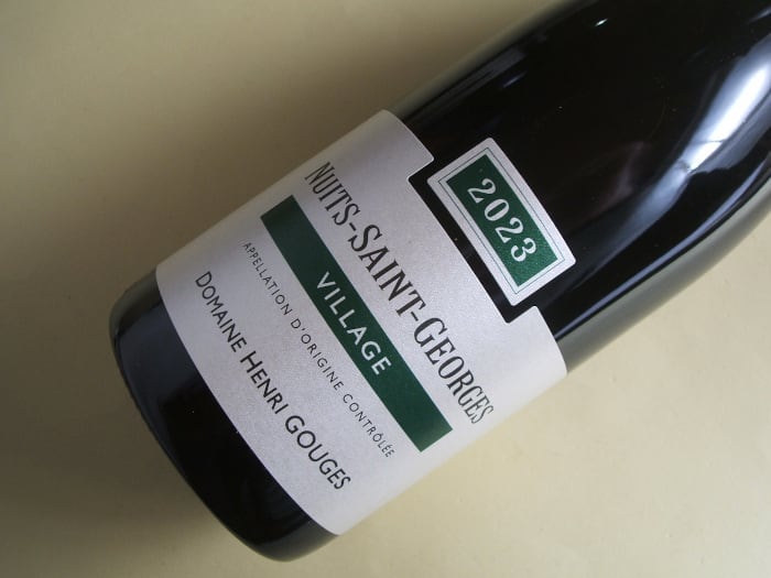 ニュイ・サン・ジョルジュ 2023年 ドメーヌ・アンリ・グージュ