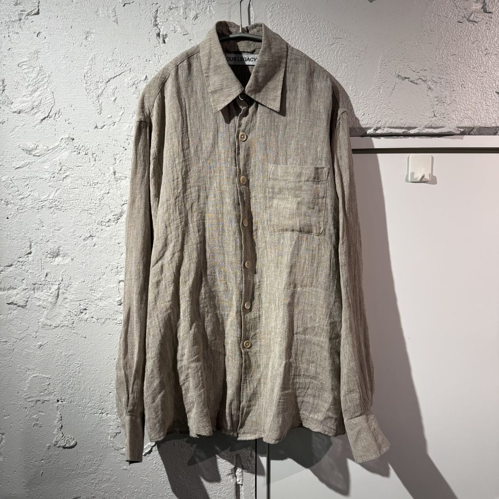 OUR LEGACY アワーレガシー 25SS ABOVE SHIRT Pollen Dust Sparse