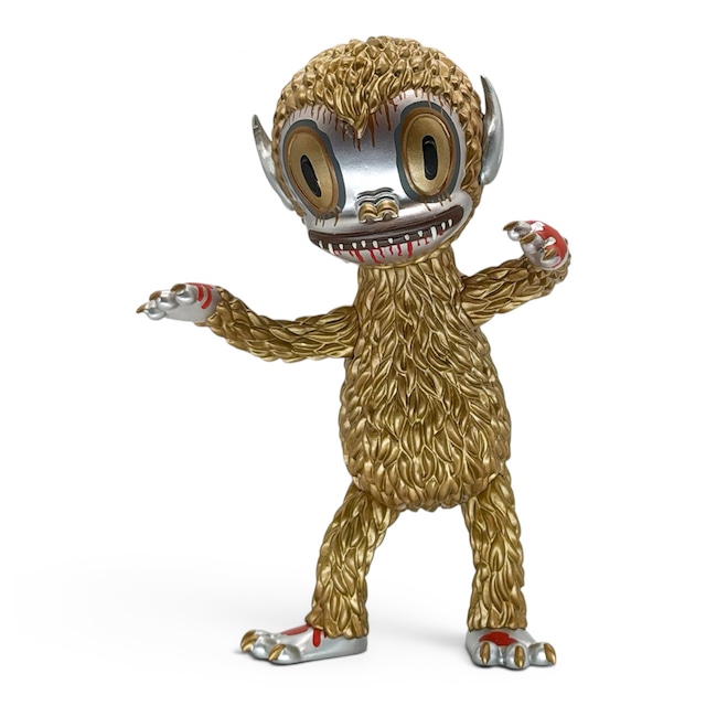 Metallic Gold Ahwroo by Gary Baseman