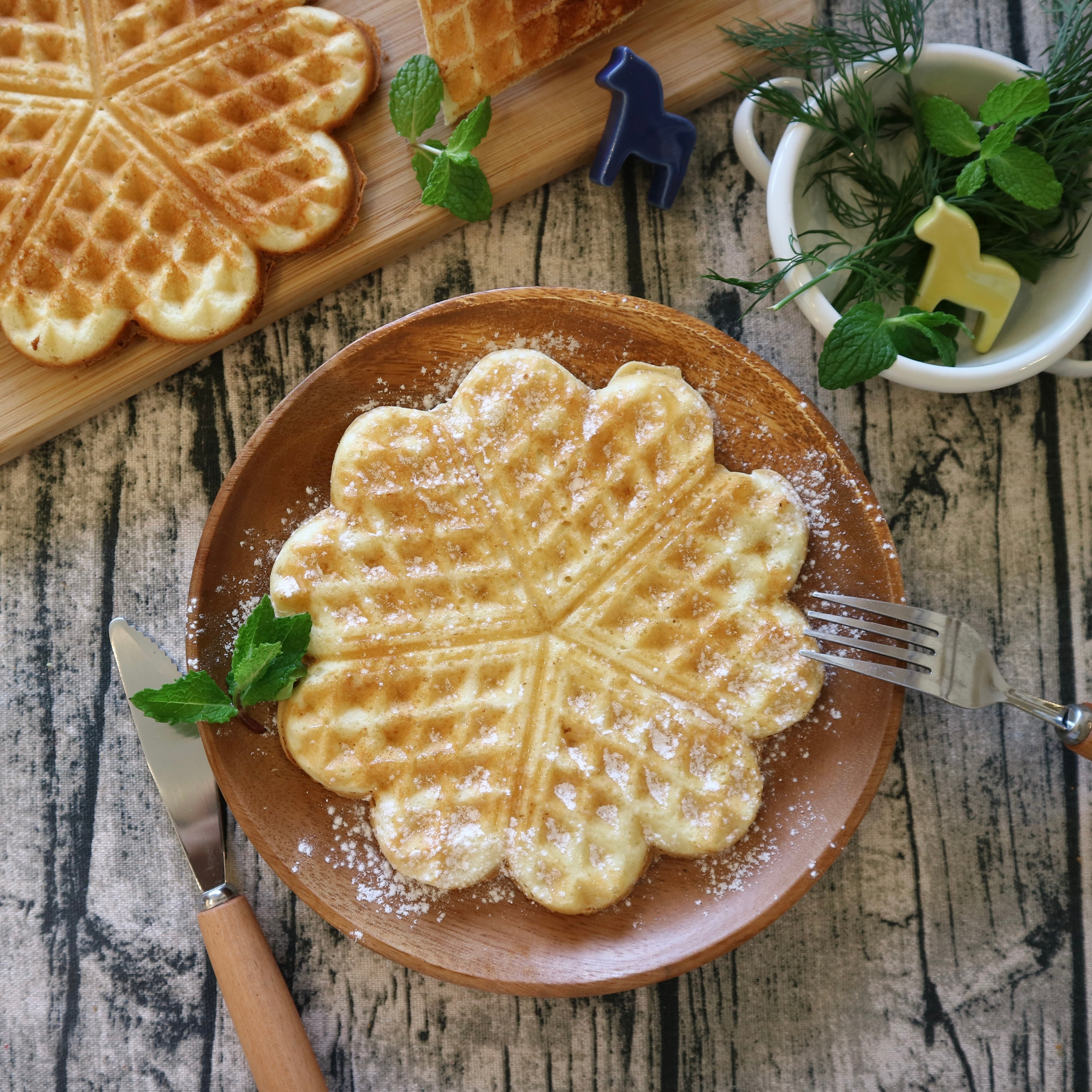 ワッフル | あそびとおやつMysig