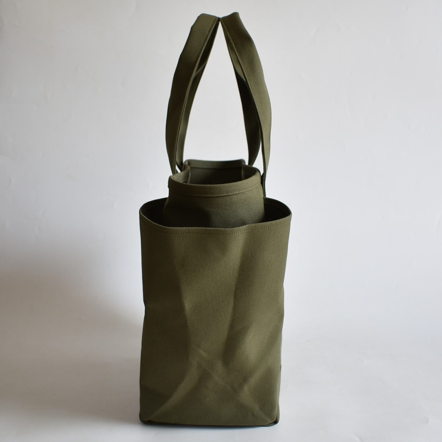 STYLE TOTE BAG (オリーブ/カーキ) | cherie aimer trip（シェリ エメ
