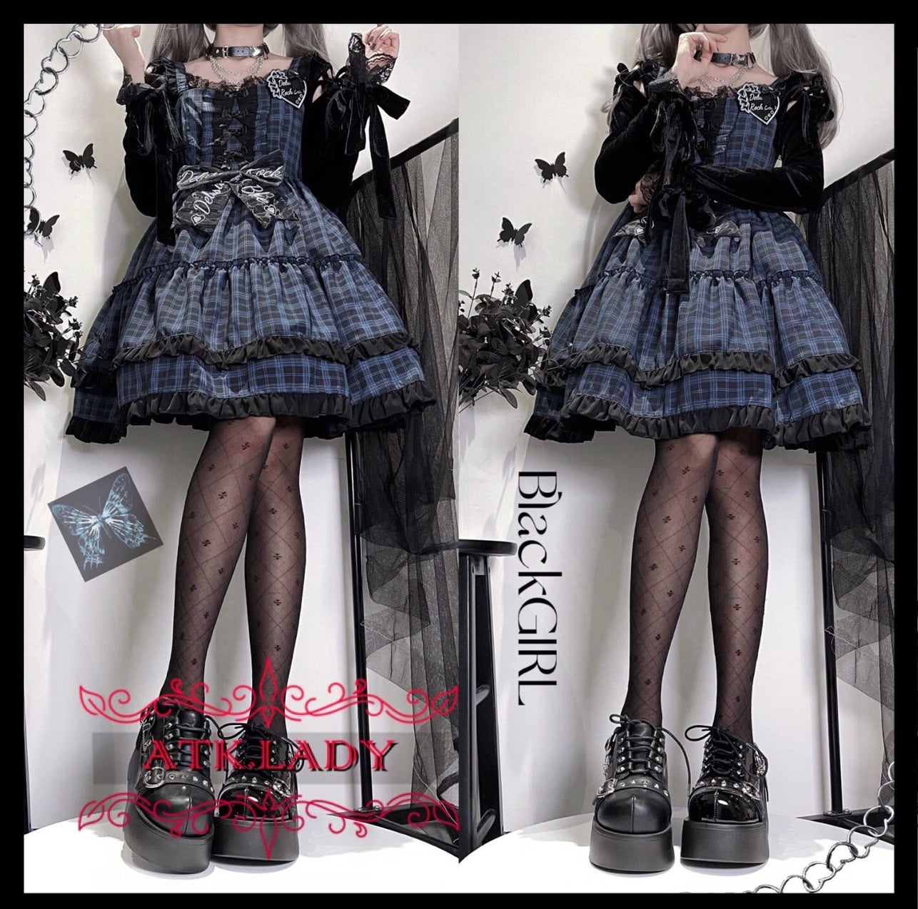 ATK.LADY】k2523 dream rock blue【ドリームロックブルー ATK.LADY】k2523 dream rock blue【ドリームロックブルー