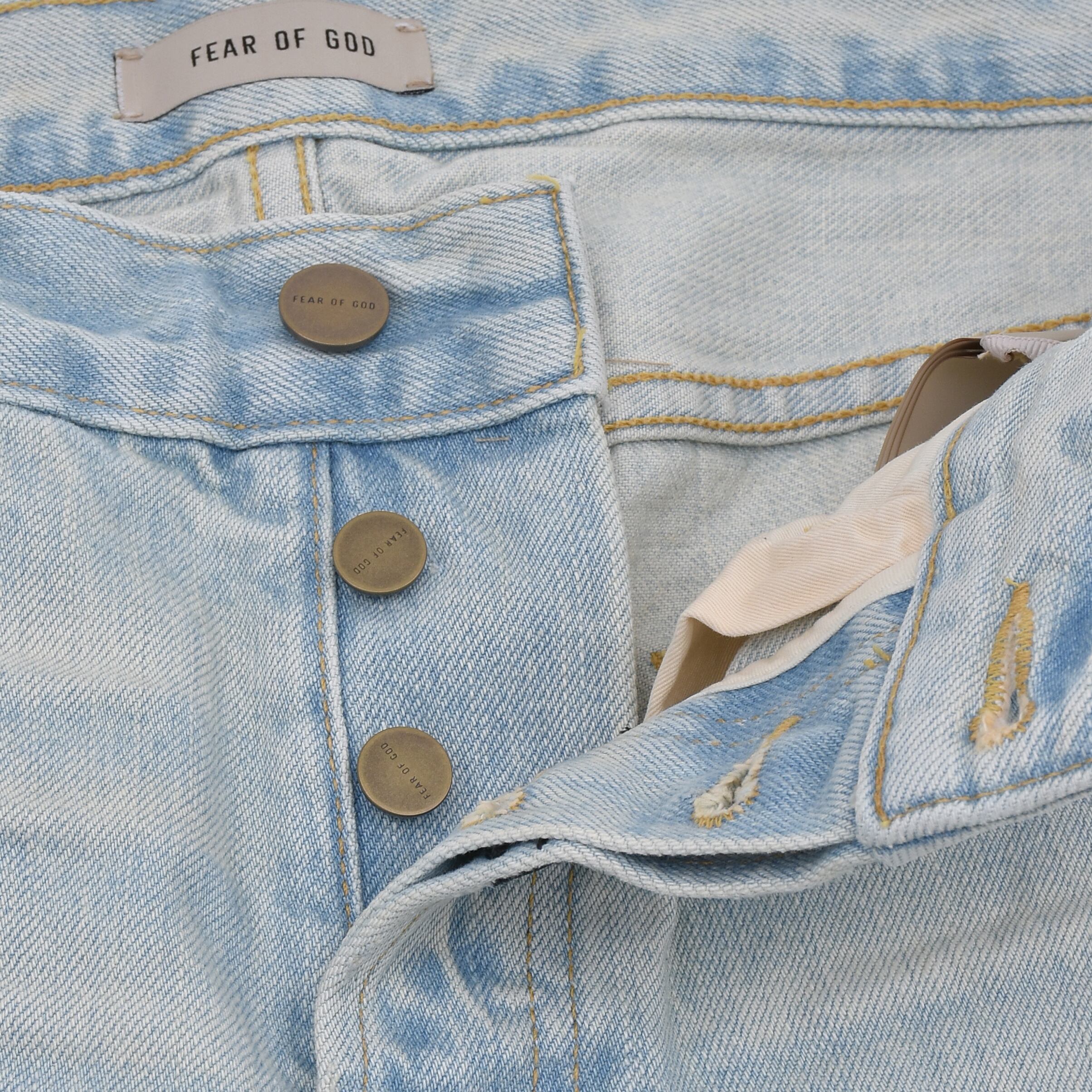 FEAR OF GOD】8th Collection Jean(LIGHT INDIGO) | AYIN