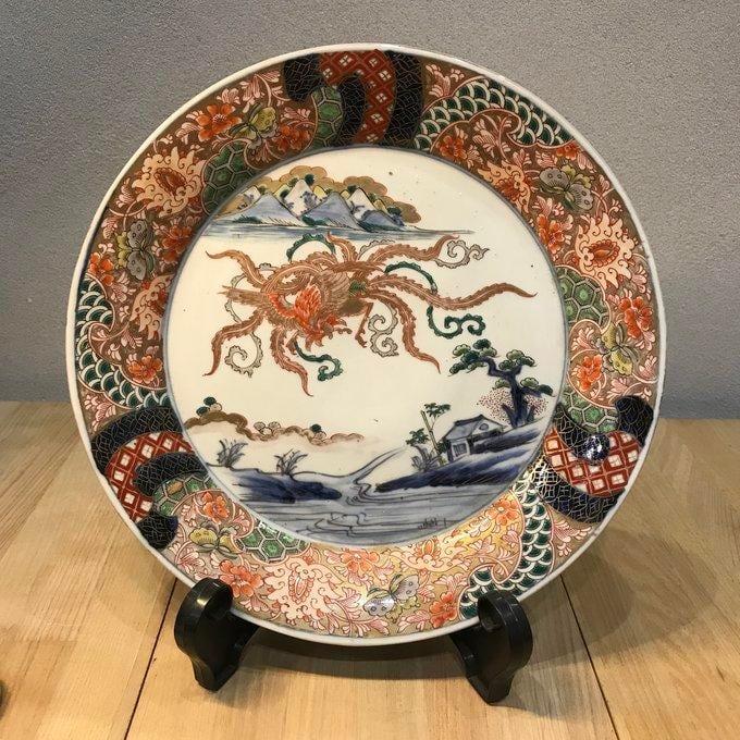 古伊万里染付芙蓉手草花鳥虫文蓋物 | Nakayacacan (那加屋花冠)