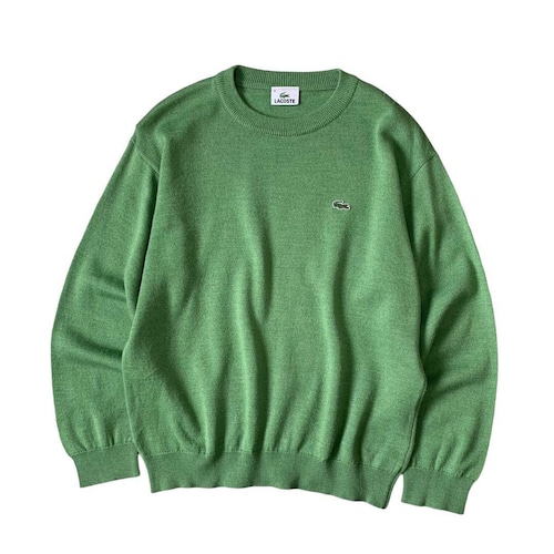 “90s-00s LACOSTE” acrylic knit