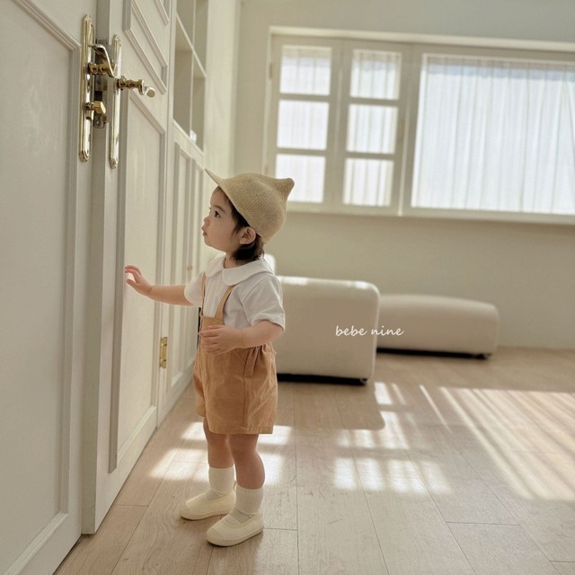 [bebenine] coco linen overalls