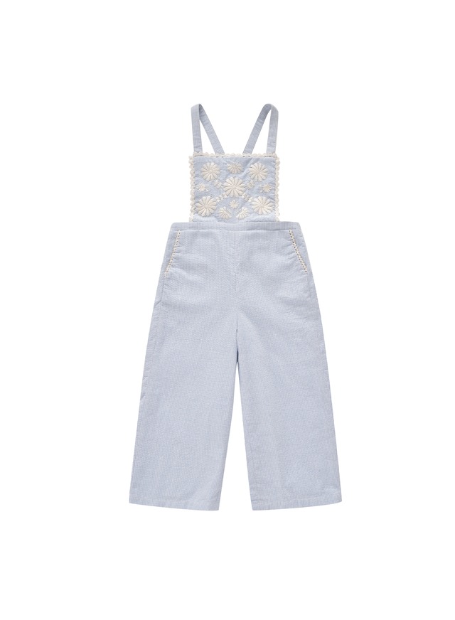 《ラスト4Y》Louise Misha / Vidya Overalls - Blue Stripes